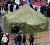 Палаточный городок на Майдане разогнали