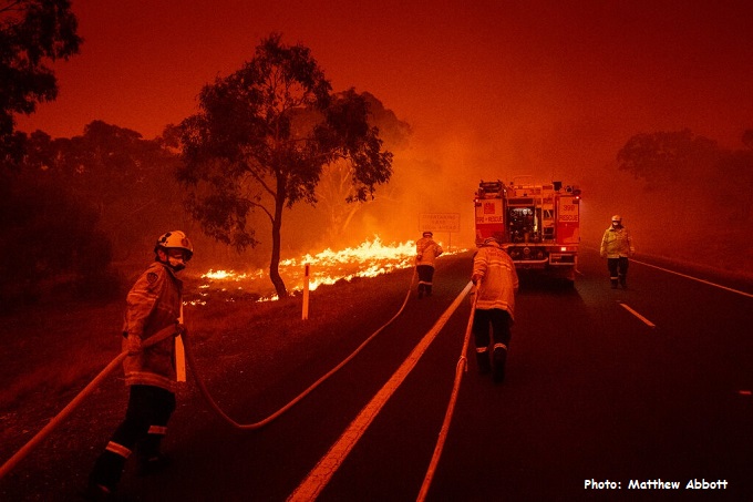 Австралия страдает не только от гигантских природных пожаров, но и от высоких температур воздуха