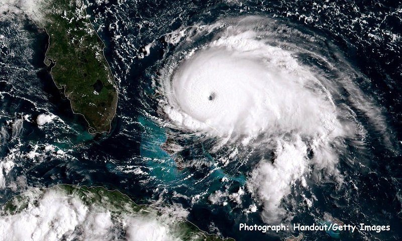 Ураган Дориан достиг наивысшей категории сложности          